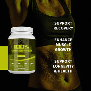 Meilleure qualité isolat de lactosérum poudre de protéine soutien Calcium récupération améliorer la croissance musculaire soutien longévité et santé poudre - Product Image 4