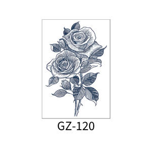 Rosa flor <span class=keywords><strong>serpiente</strong></span> duración 15 días temporal jugo de hierbas <span class=keywords><strong>tatuaje</strong></span> impermeable <span class=keywords><strong>para</strong></span> Mujeres <span class=keywords><strong>Hombres</strong></span> Semi permanente <span class=keywords><strong>tatuaje</strong></span> pegatina - Product Image 6