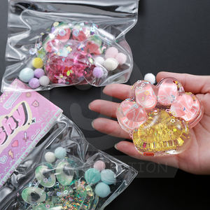 Atacado TPR Kawaii Antistress Taba Venda Quente Fidget Dos Desenhos Animados Fruit Cat Paw Squishy Stress Relief Toy para Crianças - Product Image 1