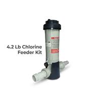 Kit de distribution de chlore en ligne PCF01A puissant et de haute qualité pour piscine enterrée, 4,2 lb (0,97 kg), en caoutchouc et ABS écologiques