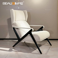 Fauteuil Chesterfield carré modulaire inclinable de luxe moderne, en tissu de haute qualité, minimaliste, pour chambre, villa, salon