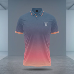 เสื้อโปโลฟุตบอลแขนสั้นคอวี พิมพ์ลายแบบซับลิเมชั่น ระบายอากาศได้ดี น้ำหนักเบา แห้งเร็ว ผลิตจากโพลีเอสเตอร์ 100% - Product Image 3