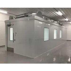 Industrial partition dustproof chamber clean room with air lock system