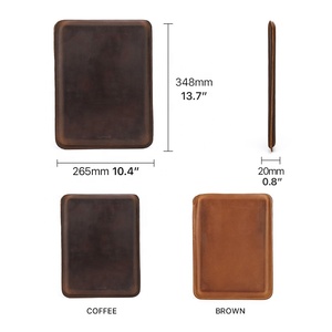 Contact's gia đình sang trọng chính hãng Da Macbook Pro 14.2 inch 2021 mang theo tay áo chống sốc máy tính xách tay trường hợp - Product Image 3