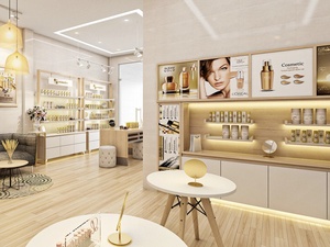 Muebles Personalizados para Tiendas de Perfumes, Muebles Modernos para Tiendas de Fragancias, Mostrador de Exhibición de Cosméticos, Diseño de Interiores - Product Image 3