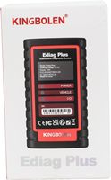 Outil de diagnostic automobile pour iOS et Android, codage ECU, CAN-FD, Auto VIN, mise à jour gratuite pendant 1 an, KINGBOLEN Ediag Plus, scanner OBD2