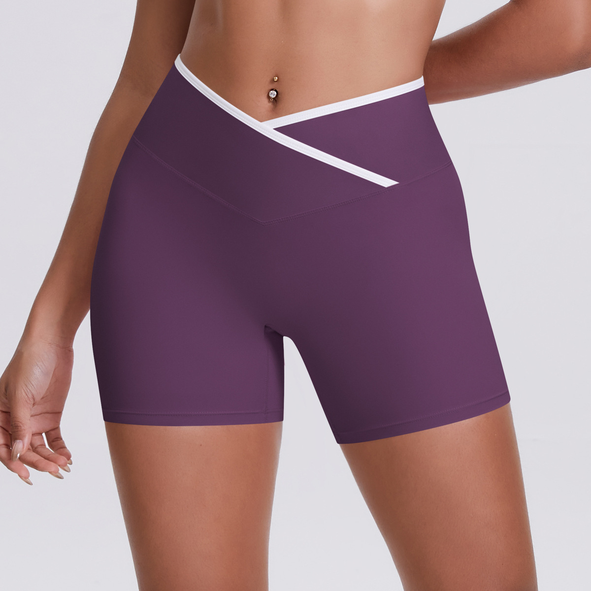Jufeng Purple shorts