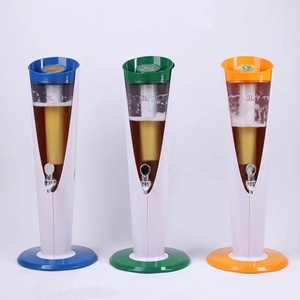 Dispenser per Bevande Calde e Fredde con Contenitore per Ghiaccio, Torre per Bevande in Acciaio Inox con Supporto, Adatto per Succhi e <span class=keywords><strong>Birra</strong></span> - Product Image 6