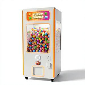 Máquina expendedora de cápsulas transparentes con luz neón ZDYS, dispensador de premios de juguetes, de grado comercial, operada con monedas - Product Image 1