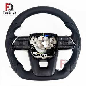 Volante de Cuero Completo para Toyota Land Cruiser LC200 LC300 Prado 150 200 LC79 LC70 LC76 FJ70 FJ79 FJ200 - Product Image 6