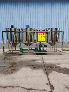 Mini unité de raffinerie d'huile en acier inoxydable pour purifier les graines de moutarde et l'huile de palme - Product Image 5