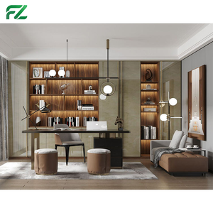 Libreria Personalizzata per Soggiorno, Design Moderno in Alluminio, Adatta per Studio - Product Image 5