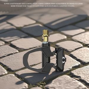 <span class=keywords><strong>Pedales</strong></span> de Bicicleta LEWEE de Aleación de Aluminio y Acero con Rodamientos, Ultraligeros, de Alto Rendimiento y Resistentes al Agua para Bicicletas de Carretera, Gravel y BMX - Product Image 6