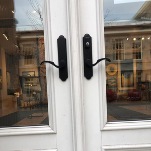 Bộ Tay Nắm Cửa Hàng Hiên Xoay Xi Lanh Kiểu Mỹ Tay Nắm Cửa Bản Lề Bằng Gỗ Frenchwood Đồ Trang Trí Khóa Nhiều Điểm Có Tay Cầm PZ 3-5/8 Inch (92Mm) - Product Image 6