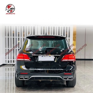 Kit Completo de Conversión de Mercedes ML350 400 a Estilo GLE63, Parachoques Delantero y Trasero, Luces, Capó para W166 <span class=keywords><strong>ML</strong></span> a GLE - Product Image 4