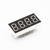 Led Ultra white 0.36 pouces, 4 chiffres, 3461 pouces, 7 segments