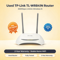 Offre Spéciale – Routeurs Répéteurs Wi-Fi TPLINK POE IP GSM SDK d'occasion 300 Mbps avec micrologiciel anglais TP-LINK TL-WDR841N – Routeur Wi-Fi sans fil pour la maison