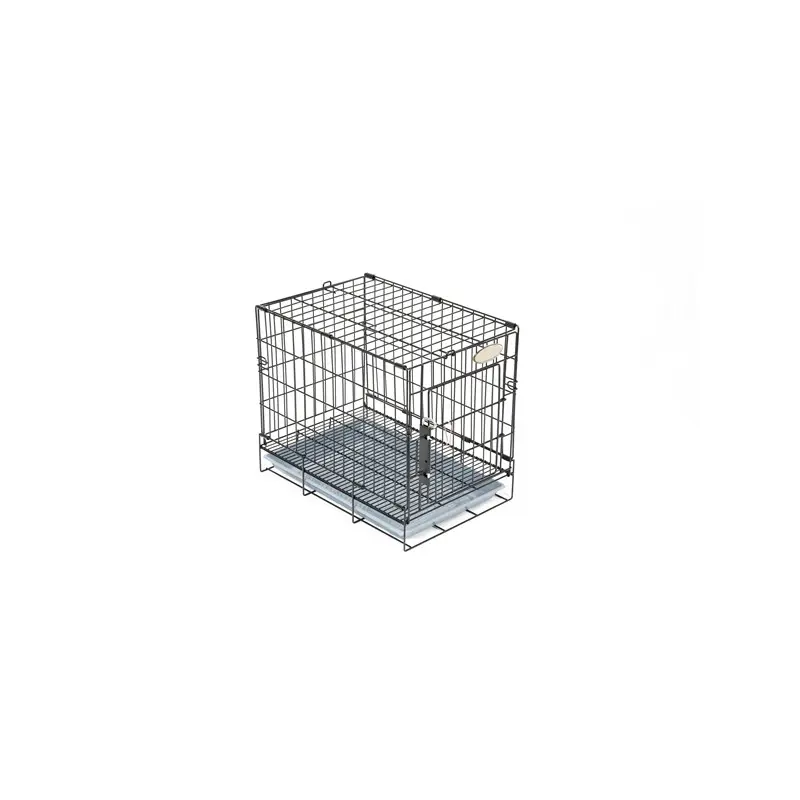 Cages pour animaux de compagnie en forme de quadrate chenil pour chien cages pour animaux de compagnie en émail cuit de qualité distinguée pour chiens