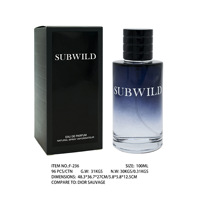 Wilderness pour Homme 100ml Eau de Toilette Classique Notes Boisées Épicées Parfum Longue Durée Spray de Parfum pour Homme Luxe et Tendance