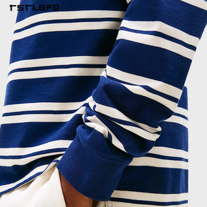 Jersey de Rugby de Punto Sólido de Algodón Peinado de 320GSM Premium para Bordado, Transpirable, Casual, de Manga Larga, Personalización de Alta Gama - Product Image 3