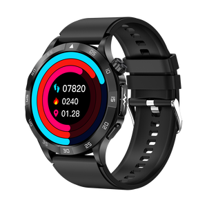 2024 GT381 Smart ECG Watch 1,43 pulgadas Amoled pantalla táctil completa cuero SOS llamada de emergencia monitoreo de temperatura aplicación sincronización correo electrónico - Product Image 4