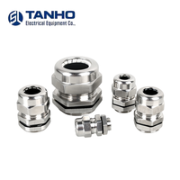Manchon d'étanchéité TANHO NPT 1 1/2 en laiton nickelé, résistant à l'eau et à la poussière IP68, pour câbles métalliques haute tension