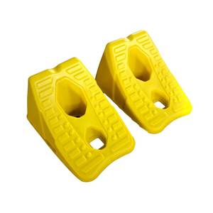En gros Cales <span class=keywords><strong>de</strong></span> <span class=keywords><strong>roue</strong></span> en plastique PP rigide empilables, Lot <span class=keywords><strong>de</strong></span> 2, pour remorque <span class=keywords><strong>de</strong></span> voyage et camping-car, Fourniture en vrac - Product Image 1