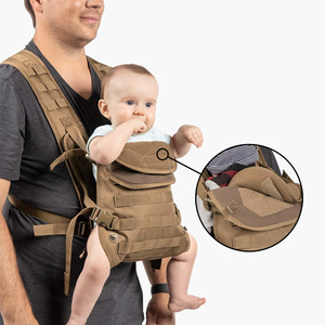 Nuovo Marsupio Multifunzione per Neonati e Bambini, Porta Bebè Tattico con Seduta - Product Image 3