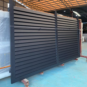 All'ingrosso della fabbrica cancello scorrevole in alluminio e recinzione propria recinzione in alluminio all'aperto recinzione saldata in lega di alluminio - Product Image 3