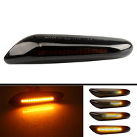 Pour BMW Led dynamique côté marqueur clignotant séquentiel clignotant lumière pour E90 E91 E92 E93 E60 E87 E82 E46 sans erreur