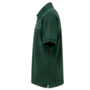Polo de Manga Corta para Hombre, Color Verde Oscuro, Premium, Transpirable, de Algodón, Corte Casual, con Cuello, para Golf, Elegante y Cómodo - Product Image 3