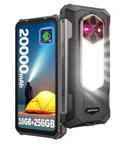 Ulefone RugKing 5 Pro, Teléfono Resistente con 20000 mAh, Android 16, 16 GB + 256 GB, IP68/IP69K, Smartphone Impermeable, Pantalla FHD+ de 6.78 Pulgadas, Cámara Nocturna, 4G - Product Image 1