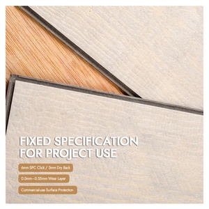 Revêtement de sol commercial en vinyle SPC 6 mm à système de clic pour l'hôtellerie et les projets de bureaux - Product Image 3