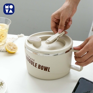 ชุดกล่องอาหารกลางวันสำหรับพนักงานออฟฟิศนักศึกษา  ทำจากสแตนเลส 304  พร้อมถ้วยขนม ถ้วยบะหมี่  ป้องกันการรั่วซึม  วัสดุเกรดอาหาร ฝาพลาสติก - Product Image 5