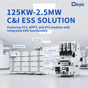 ระบบจัดการแบตเตอรี่แรงดันสูง deye BOS-B 16 กิโลวัตต์ แบบติดตั้งบนแร็ค แบตเตอรี่ 100 กิโลวัตต์ 2 เมกะวัตต์ โซลูชัน C&L ESS ชุดแบตเตอรี่ลิเธียม 51.2 โวลต์ 314 แอมป์ชั่วโมง IP20 - Product Image 2