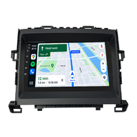 Navigateur GPS Android pour Toyota Alpha/Alphard 2011-2014 Écran tactile Android Auto CarPlay WiFi intégré 3G/4G Cartes mondiales