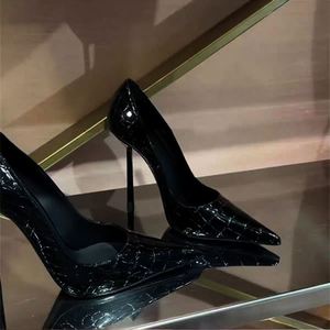 Tacones Altos Puntiagudos y Sensuales para Mujer, Elegantes Zapatos de Tacón de Aguja para Fiesta, Cómodos Zapatos de Vestir para Boda, Tacones Chic para Club Nocturno - Product Image 1