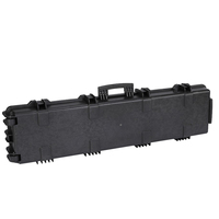 Assez long pistolet étui rigide boîte étui à pistolet avec positions de verrouillage TSA trou lumière presonus moniteur haut-parleur étui rigide benchmade