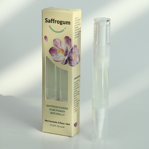Gel Oral con Azafrán Botánico Natural, Caja Portátil <span class=keywords><strong>de</strong></span> 2*4ml, Cuidado Diario Suave para la Higiene Bucal que Favorece la Comodidad General <span class=keywords><strong>de</strong></span> las Encías - Product Image 3