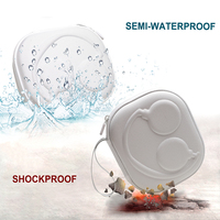 Vente chaude étui de protection pour casque Portable antichoc étui à fermeture éclair sac de rangement pour casque Bluetooth sans fil