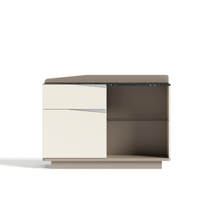 Meubles de rangement modulaires modernes et simples pour étagères de bureau Conception unique Classeur latéral en MDF à faible <span class=keywords><strong>profondeur</strong></span> - Product Image 4