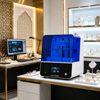 Imprimante 3D NOVA3D pour bijoux en or, pour la fabrication de pendentifs et bagues en filigrane creux complexes par moulage à la cire perdue, idéale pour les studios de bijouterie