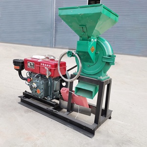 Công nghiệp sắn chế biến <span class=keywords><strong>Mini</strong></span> Máy phay DIESEL hạt Mill Con lăn động cơ Ngô lúa mì bột Crusher gia vị tốt Máy xay - Product Image 2