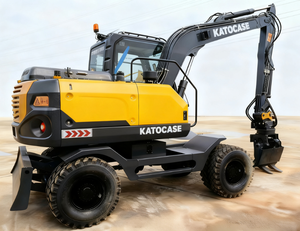 รถขุดล้อยาง KATOCASE 6 ตัน เครื่องยนต์ยูชัย แรงบิดสูง ความจุบุ้งกี๋ 0.22 ลูกบาศก์เมตร แบบขับเคลื่อนบนถนน สำหรับงานบำรุงรักษาเทศบาล รับประกัน 1 ปี - Product Image 4