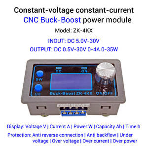 WUZHI ZK-4KX Programável CNC Buck Boost DC Ajustável Regulado Alimentação DIY Anti Conexão Reversa - Product Image 2