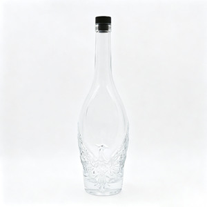 Bouteille de liqueur <span class=keywords><strong>en</strong></span> verre de luxe personnalisée <span class=keywords><strong>en</strong></span> usine, 700 ml, pour whisky, vodka, <span class=keywords><strong>rhum</strong></span>, tequila, vente <span class=keywords><strong>en</strong></span> <span class=keywords><strong>gros</strong></span> - Product Image 2