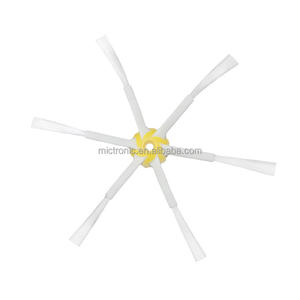 Cepillos laterales de 6 brazos, piezas de repuesto, cepillos laterales aptos para IROBOT Roombas 500 600 <span class=keywords><strong>700</strong></span> Series, <span class=keywords><strong>accesorios</strong></span> de aspiradora robótica - Product Image 1