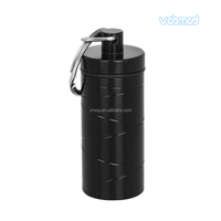 Boîte de rangement portable en aluminium de qualité supérieure pour tubes métalliques, étanche, pour joints et accessoires, format voyage, 10 ml, écologique