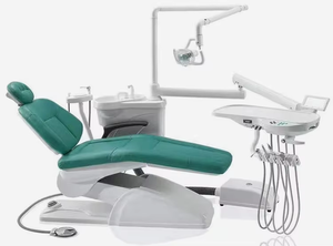 Riunito Odontoiatrico con Lampada Scialitica Poltrona Idraulica per Dentista Alimentazione Elettrica Miglior Prezzo - Product Image 2