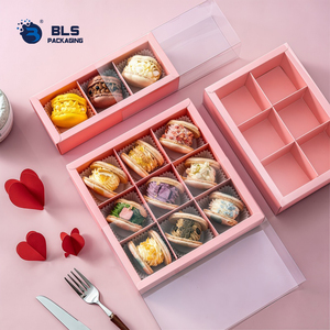 Cajas de Papel Kraft para Llevar, Ecológicas y de Grado Alimenticio, con Diseño de Logotipo Personalizado, para Pasteles, Postres, Donas, para Panadería - Product Image 2